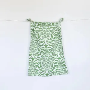 100% Cotton Tea Towel - Leon Green