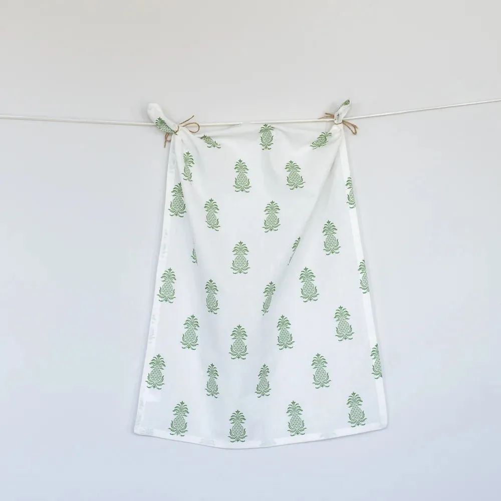 100% Cotton Tea Towel - Monterrey Green