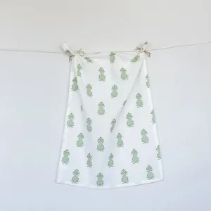 100% Cotton Tea Towel - Monterrey Green