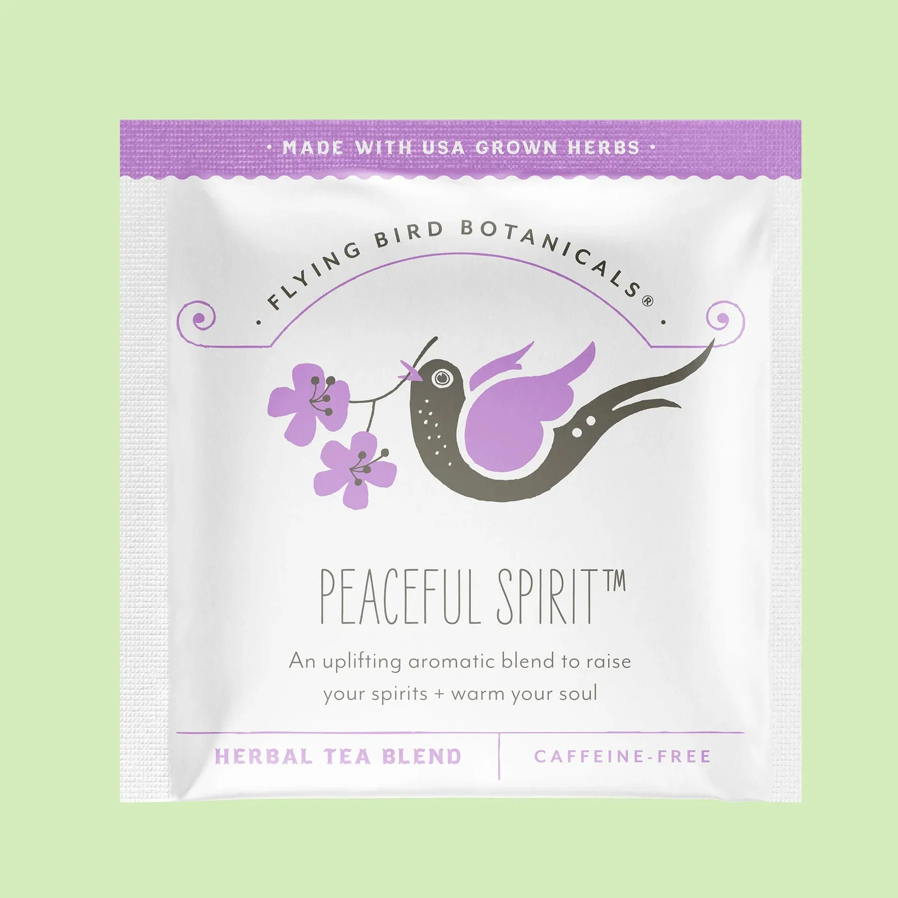 6- Bag Tin: Peaceful Spirit