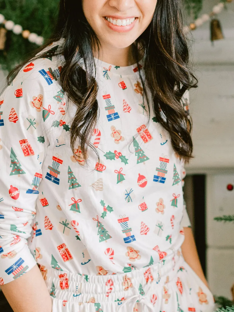 Annie's Christmas Morning Pants Set