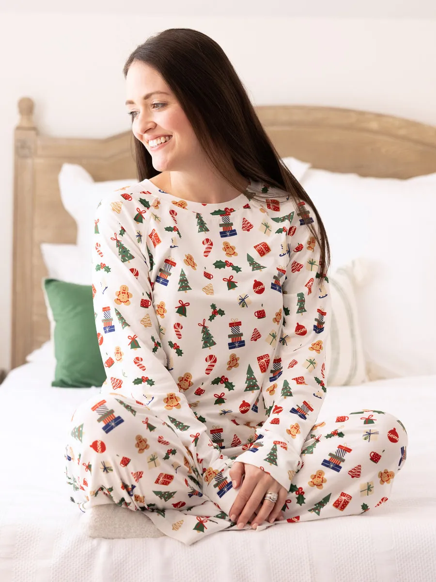 Annie's Christmas Morning Pants Set