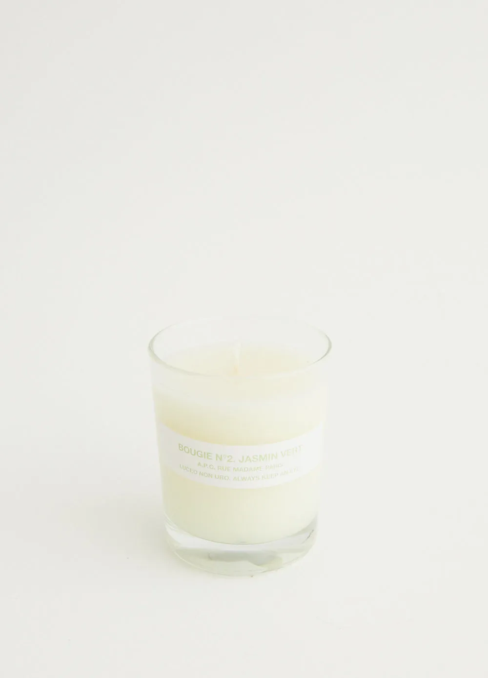 Bougie N°2. Jasmin Vert Candle