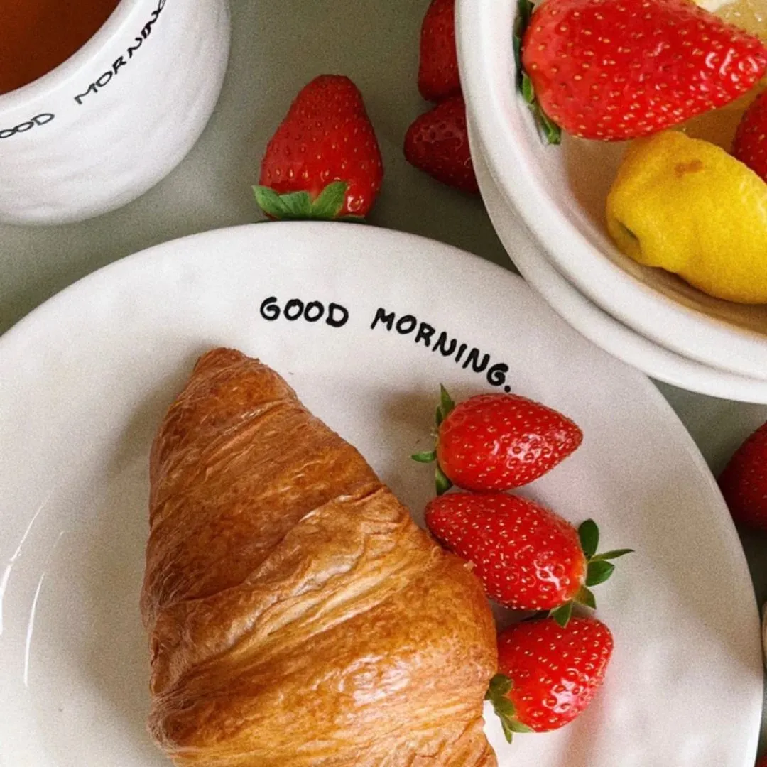Ceramic Breakfast Plate