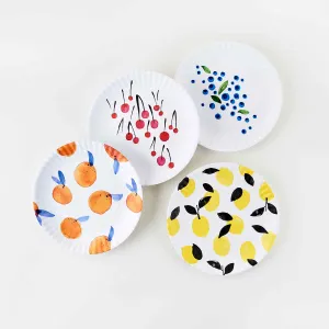 Fantastical Fruit Melamine Plate Set (9 inch)