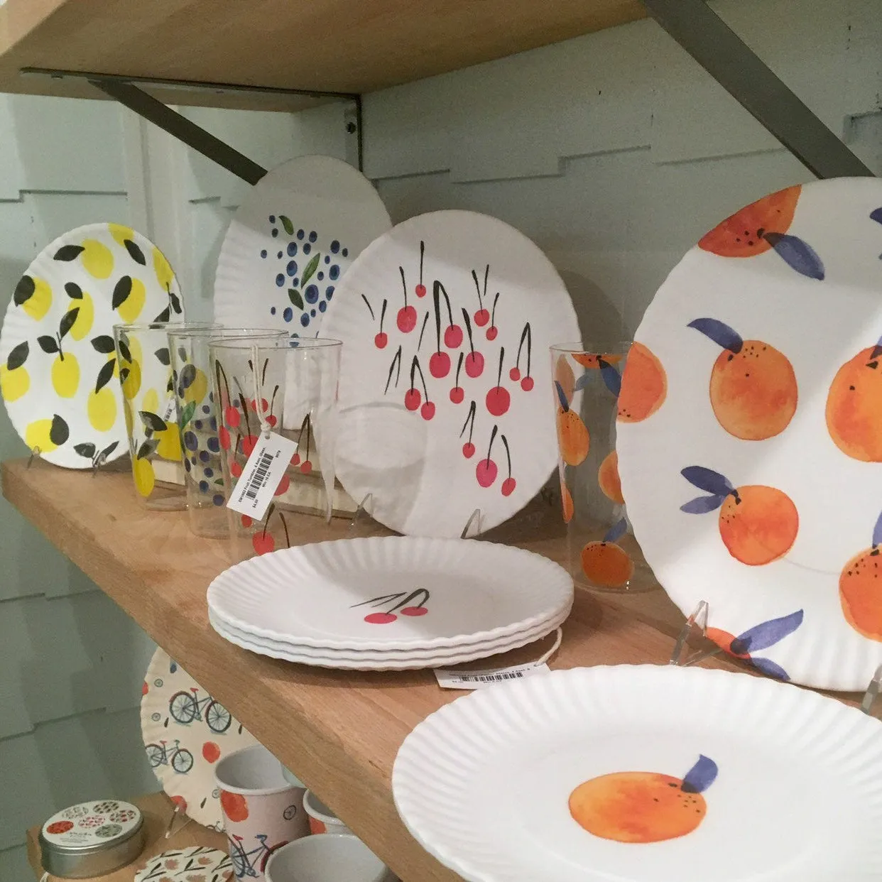 Fantastical Fruit Melamine Plate Set (9 inch)