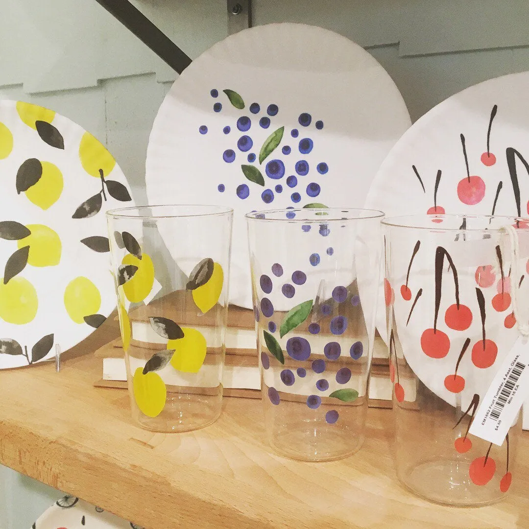Fantastical Fruit Melamine Plate Set (9 inch)