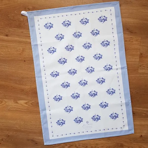 Jane Austen Tea Towel - Netherfield Design | Exclusive Collection