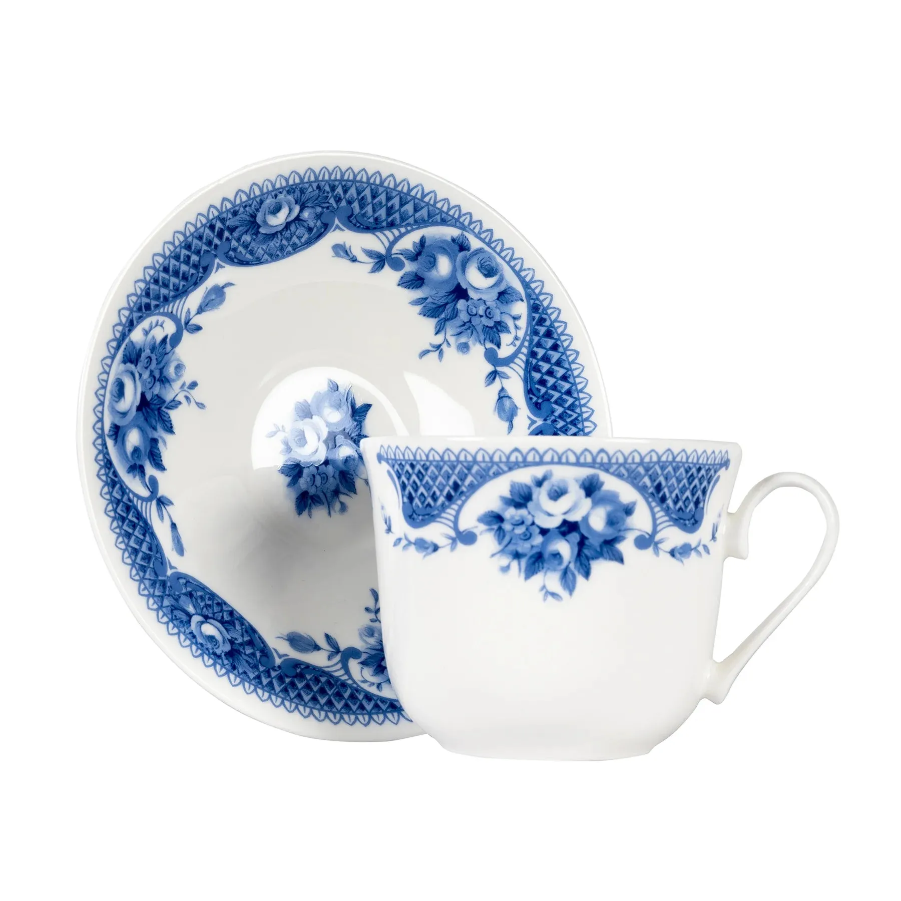 Netherfield Bone China Extra Large Teacup and Saucer