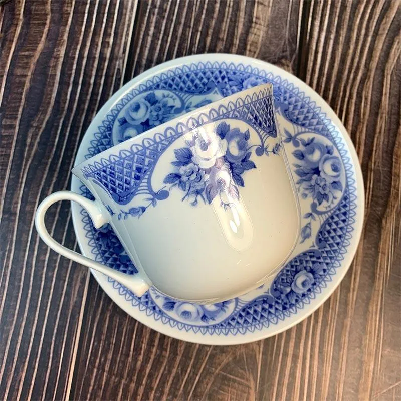 Netherfield Bone China Extra Large Teacup and Saucer
