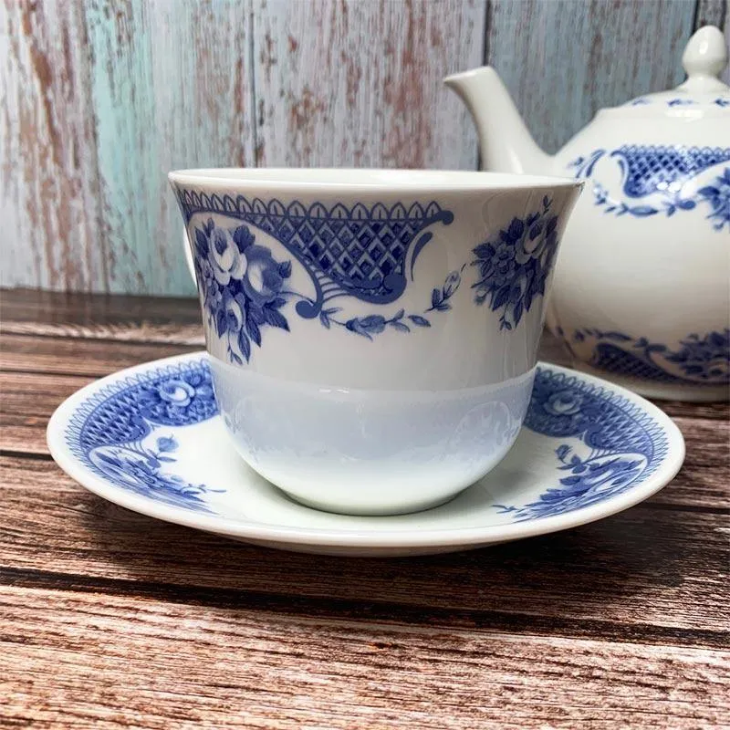 Netherfield Bone China Extra Large Teacup and Saucer