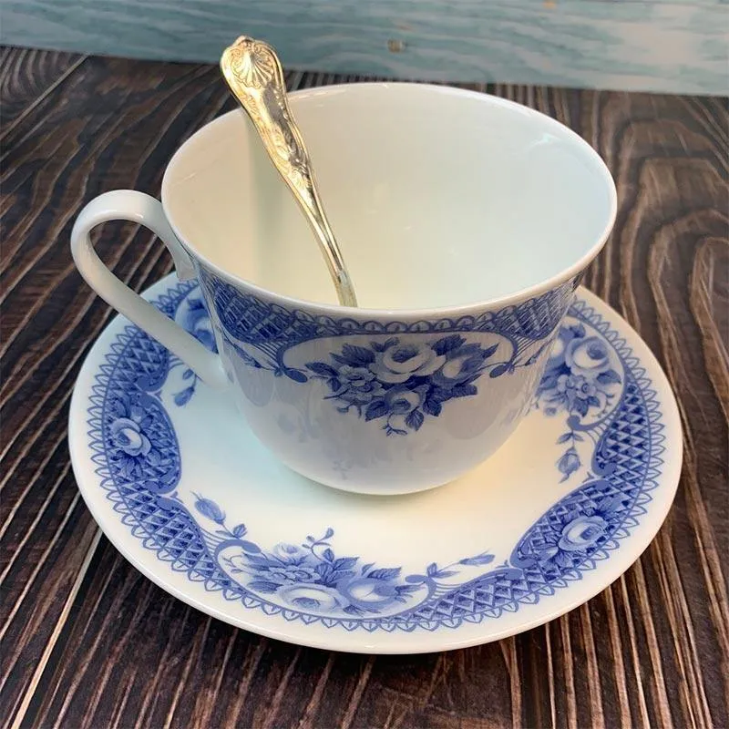 Netherfield Bone China Extra Large Teacup and Saucer