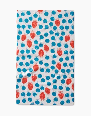 Star Spangled Berry Tea Towel