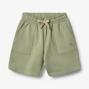 Sweat shorts Elmo - green tea