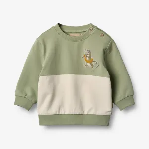 Sweatshirt Carly - green tea