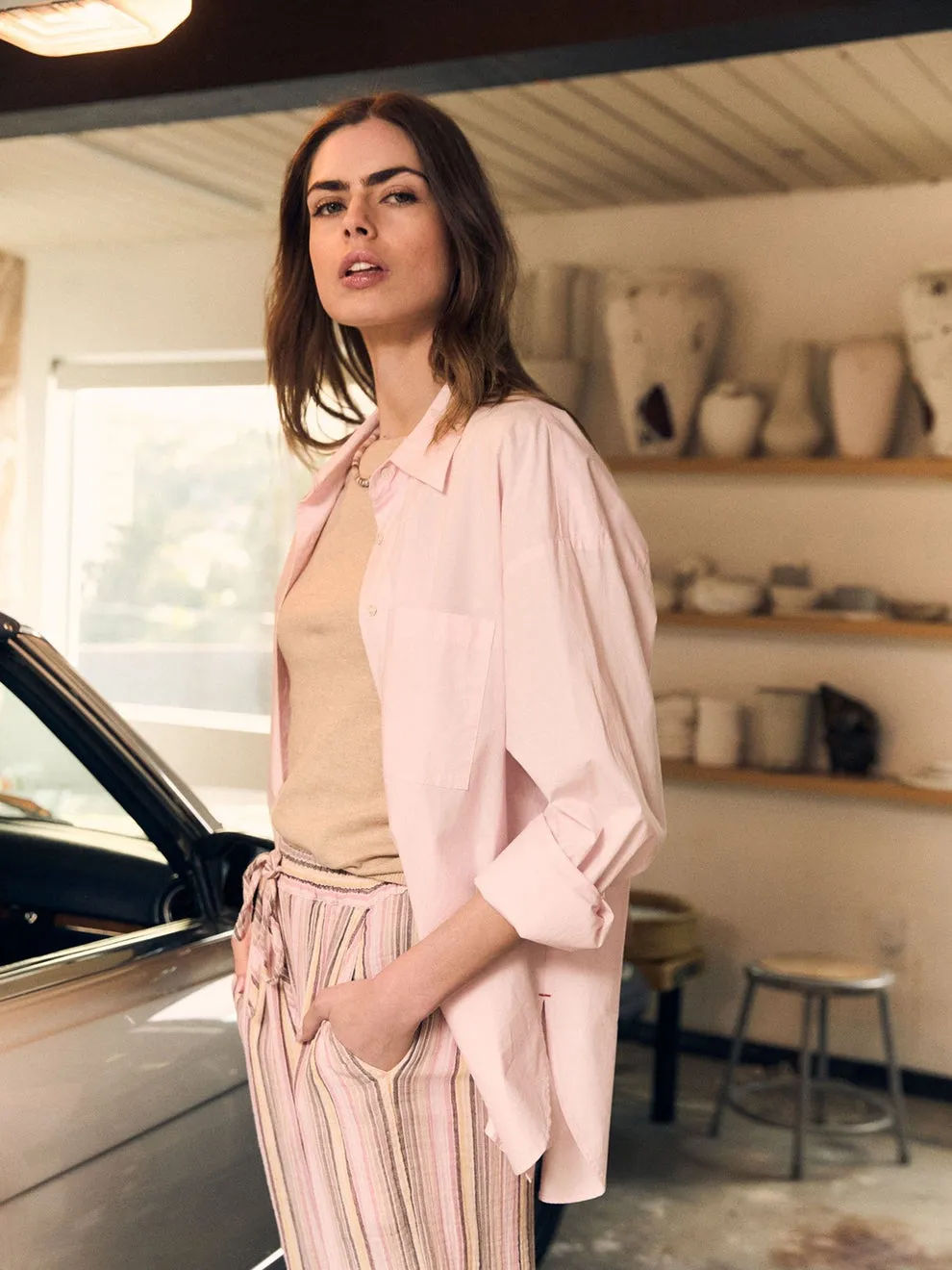 Sydney Shirt in Tea Rose