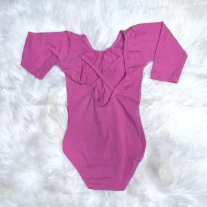 Tea rose pink long sleeve Leo