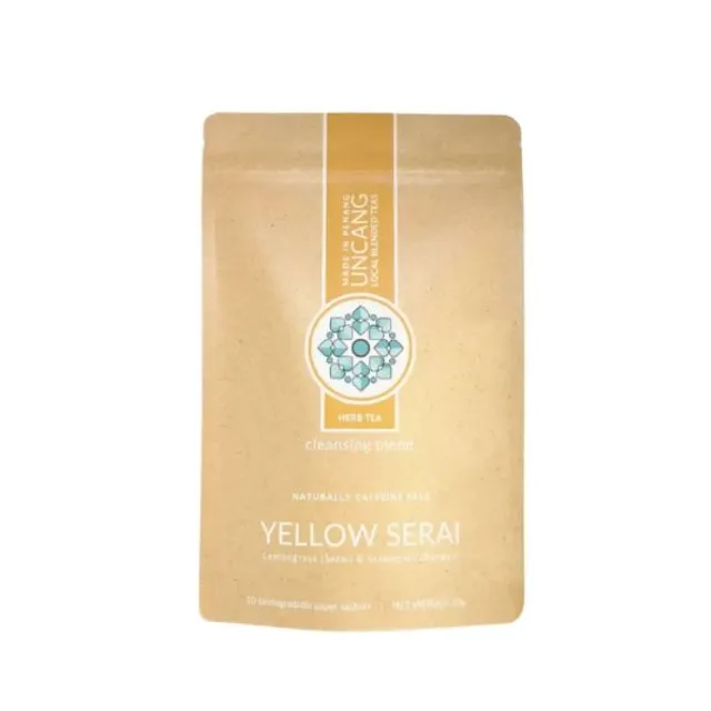 UNCANG TEA: Yellow Serai - Lemongrass Pandan Tea