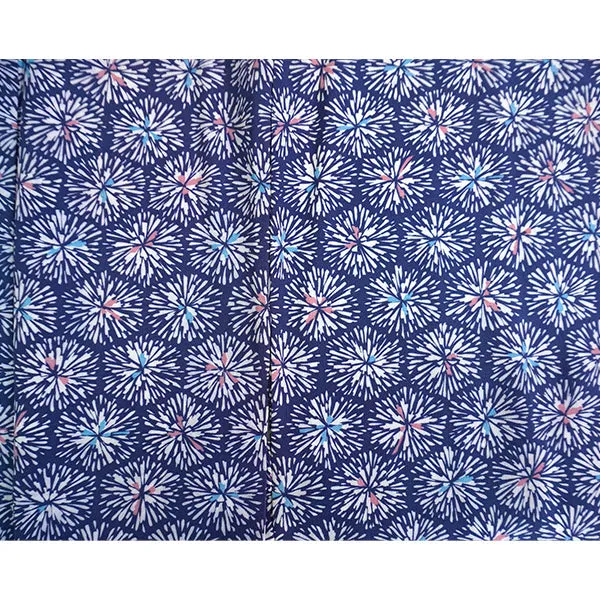 Vintage Haori Kimono Jacket Silk, Blue  base, Chrysanthemum Motif